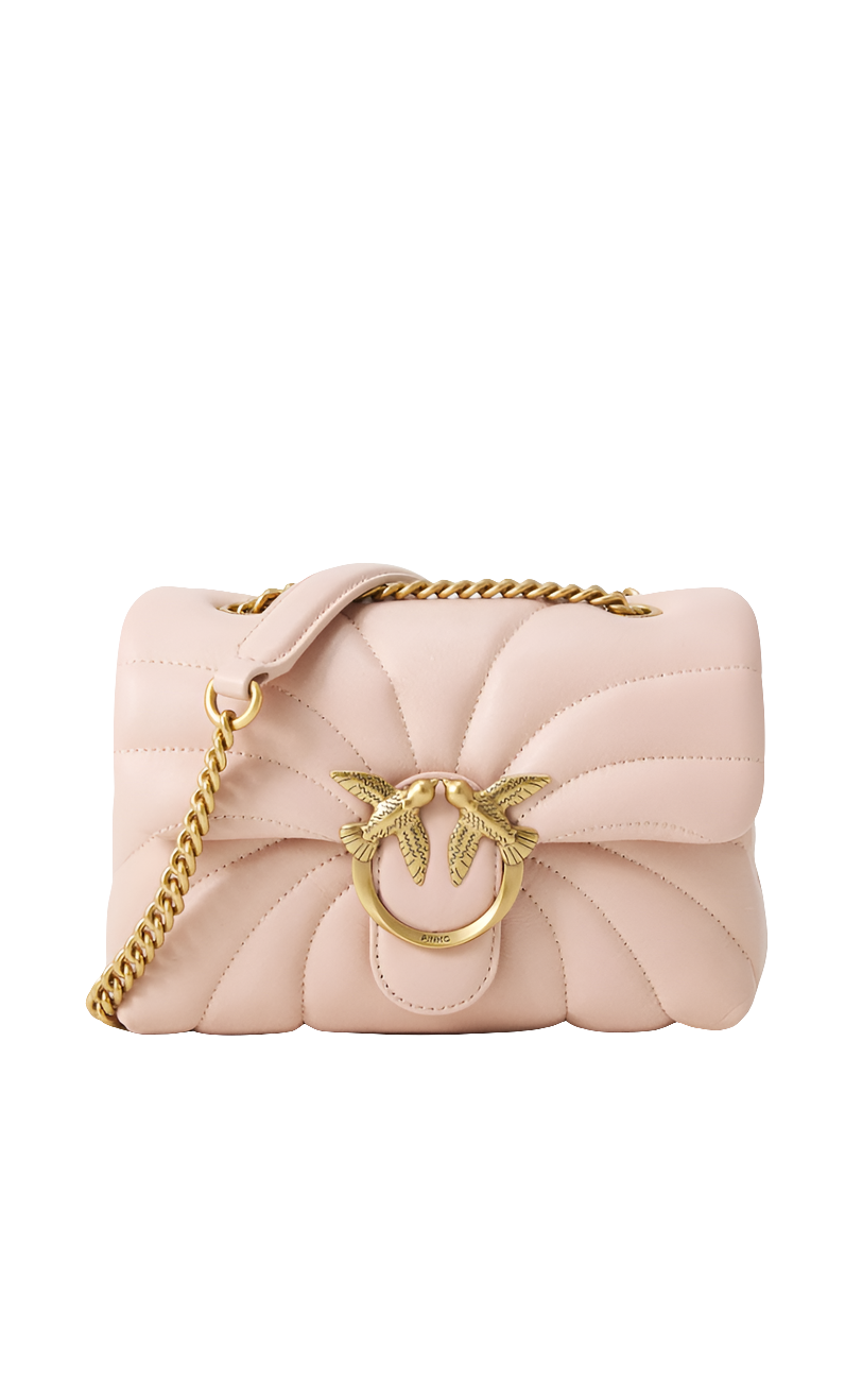 PÏNKÔ 
LOVE PUFF MINI QUILT - Sac bandoulière
