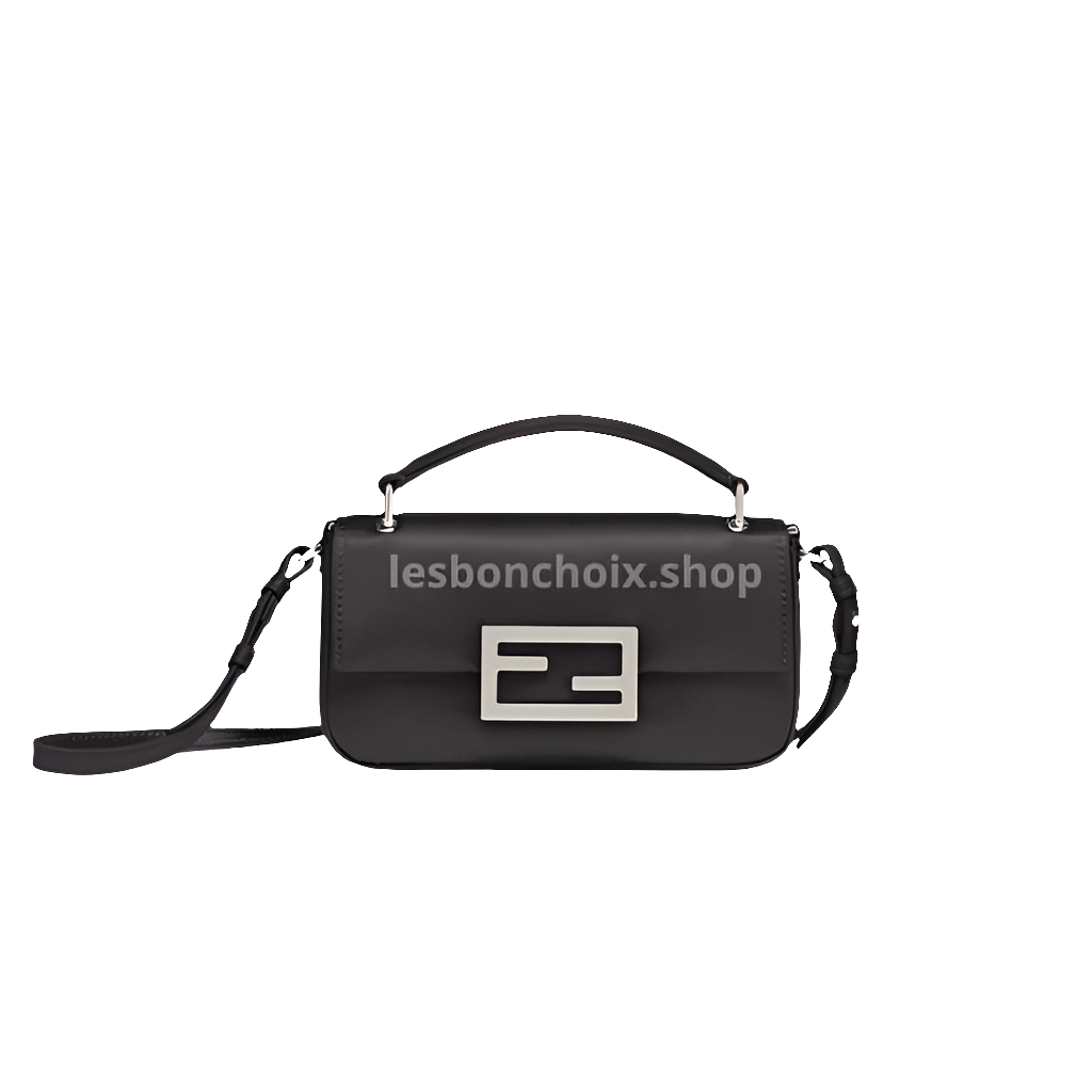 Fendi Women Baguette Phone Pouch Black