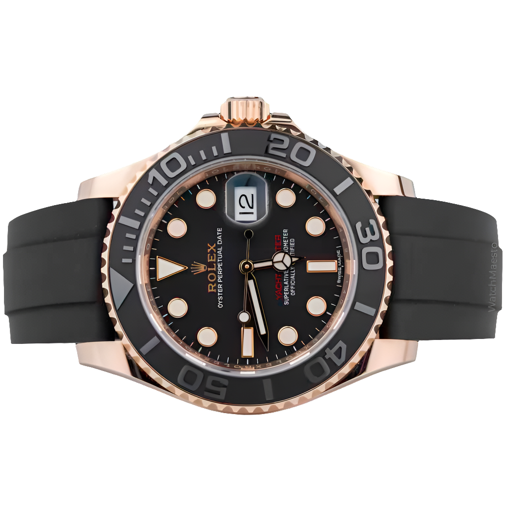 RLX Yacht-Master 40 Rose Gold Oysterflex