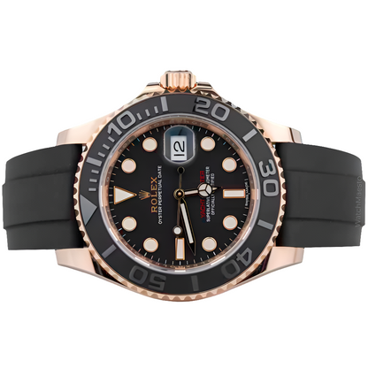 RLX Yacht-Master 40 Rose Gold Oysterflex