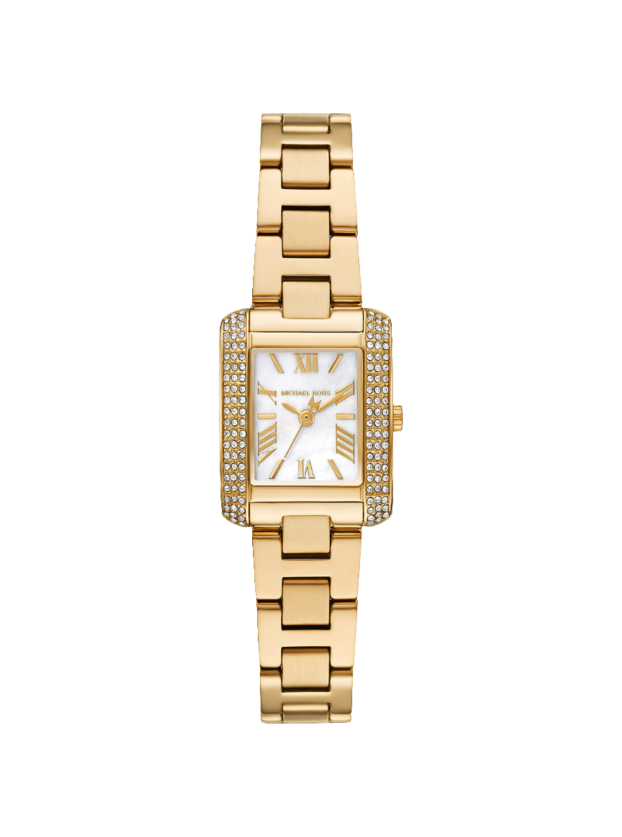 Mich@el Kors
Montre Emery miniature de ton or à pavé