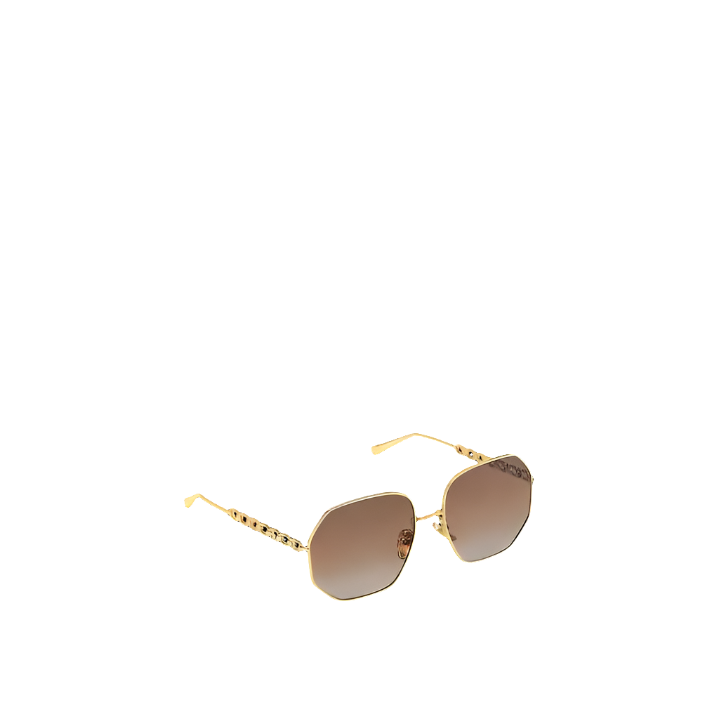 LV Lunettes de soleil rondes My LV Chain pour femmes