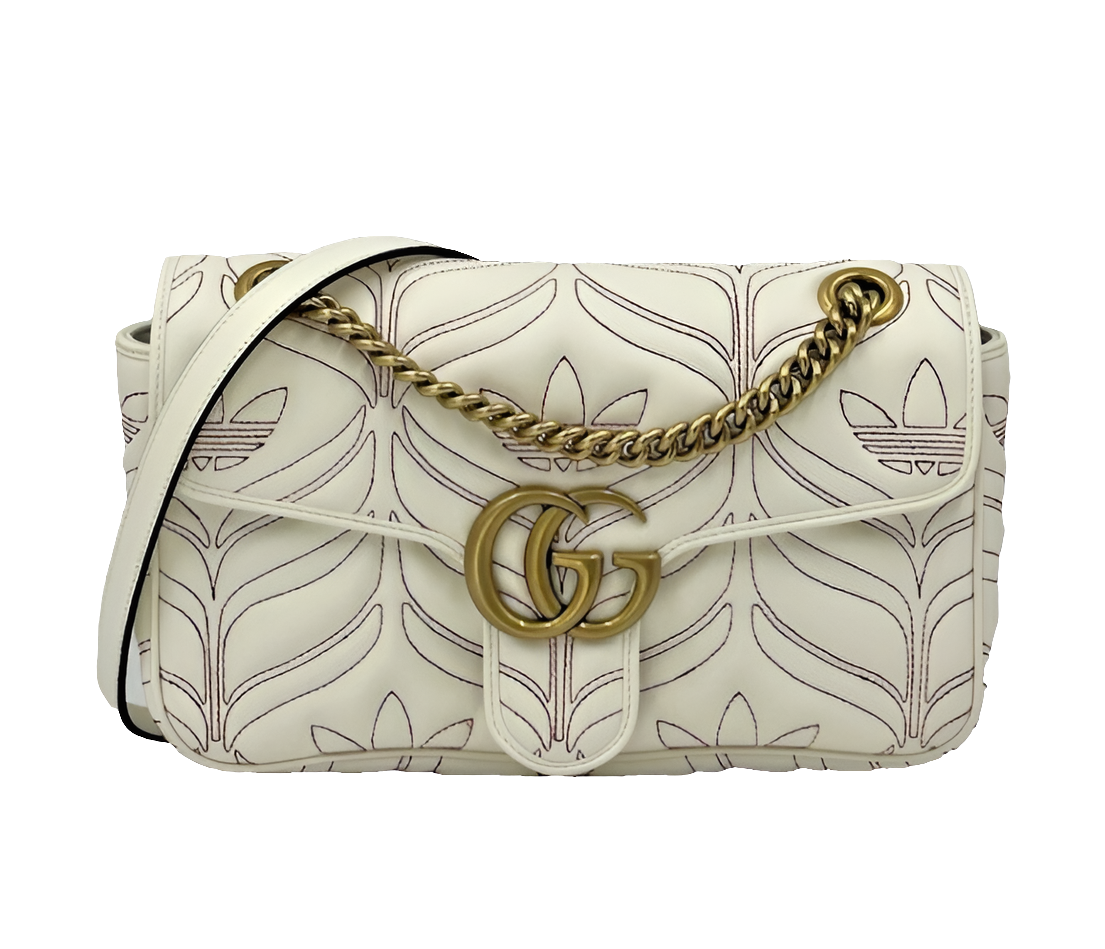 GG X Adidas
Sac à main,Blanc