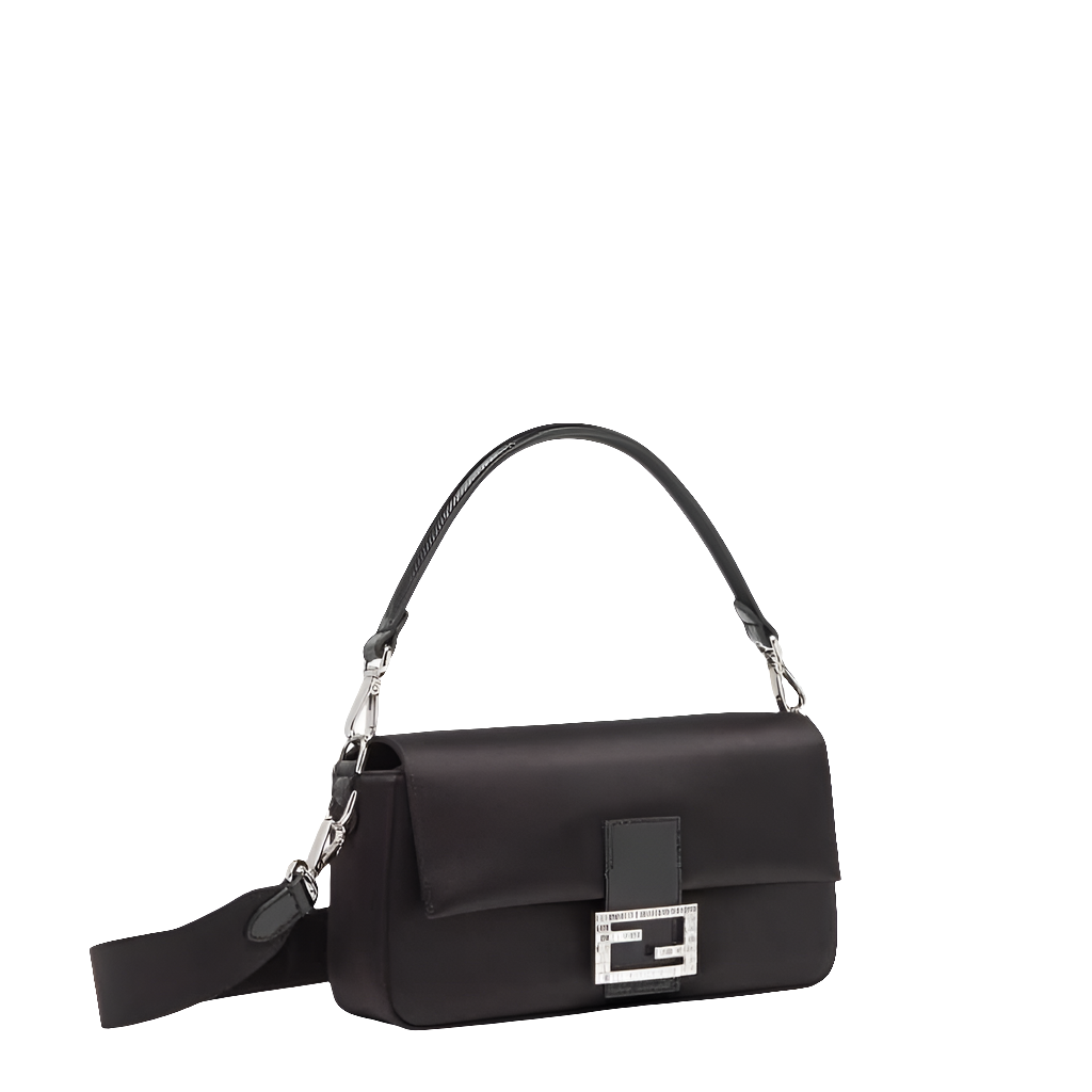 Fendi ROMYTISA MINT Baguette Sacs Noir