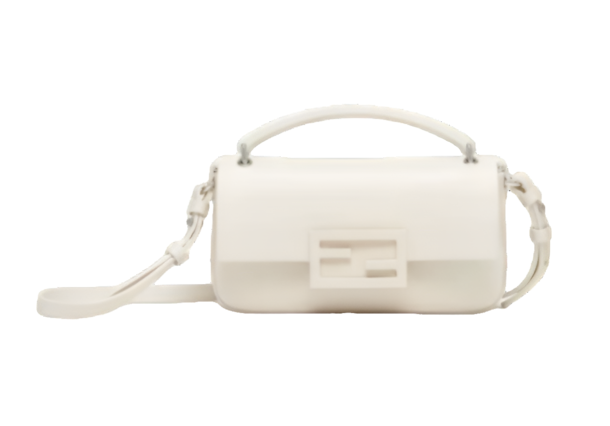 Fen&i Women Baguette Phone Pouch White