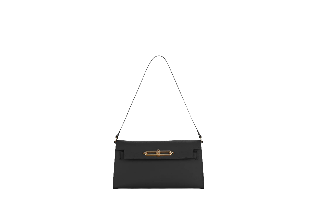 HRMS Sac à bandoulière véritable avec boucle