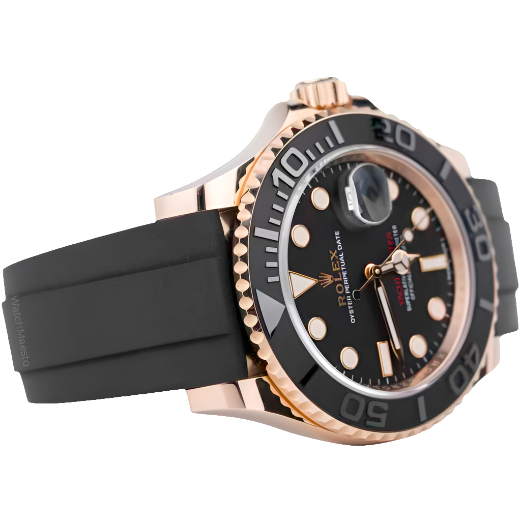 RLX Yacht-Master 40 Rose Gold Oysterflex