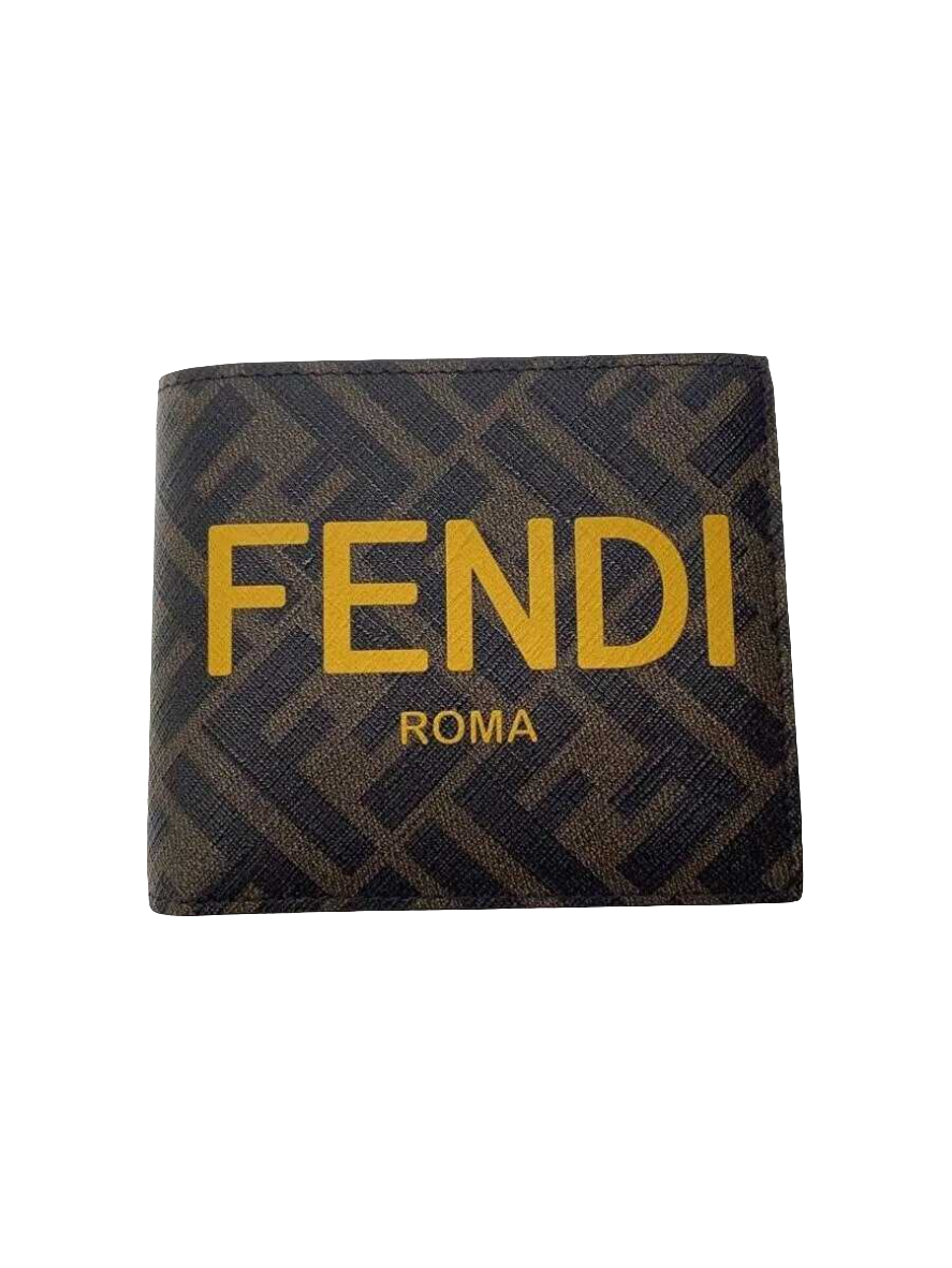 FEN&I ROMA BROWN Bi-FOLD WALLET