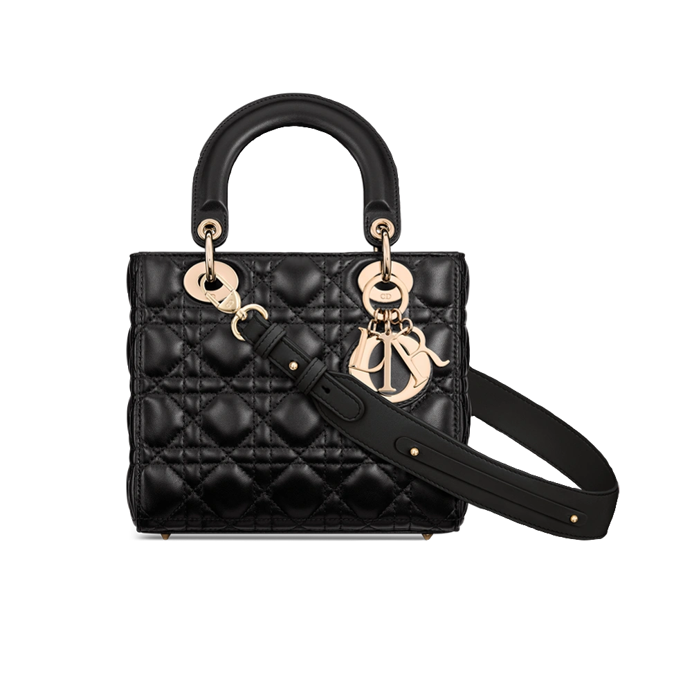 Sac Ladÿ Diôr My ABCDior Small
d'agneau Cannage noir