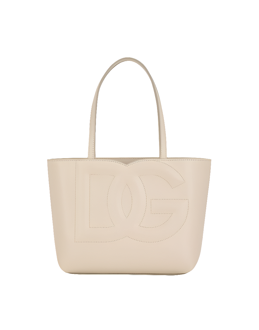 Petit sac cabas DG Beige