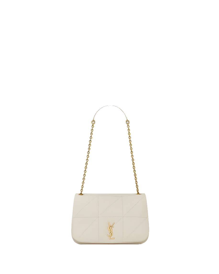 YSL JAMIE 4.3 SMALL D’AGNEAU
BLANC VINTAGE