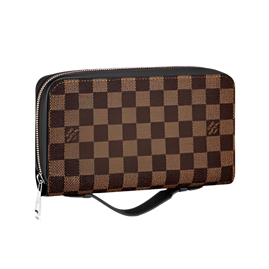 LV Zippy XL Portefeuille Damier Ebene Toile