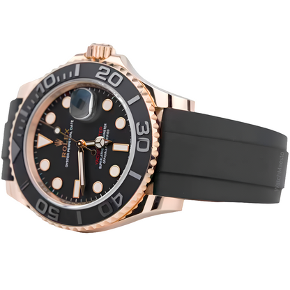 RLX Yacht-Master 40 Rose Gold Oysterflex