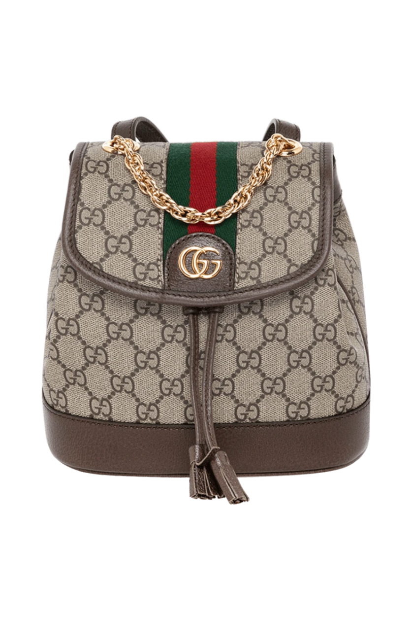GG Sac à dos Mini Ophidia en tissu suprême GG