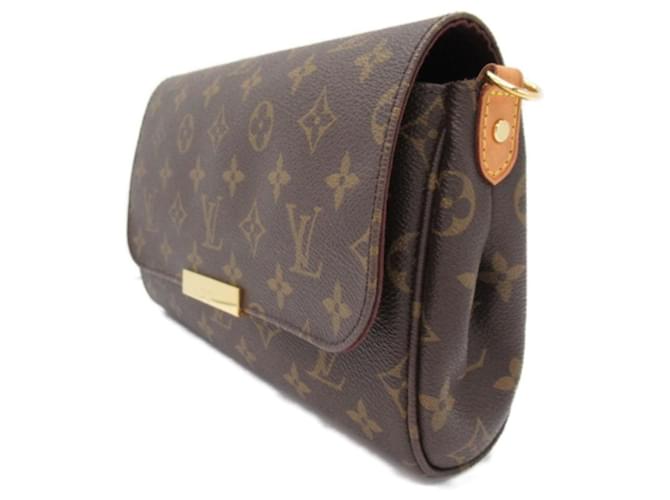 LV Favorite MM Shoulder Bag Brown