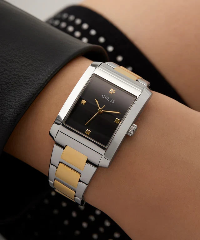 Montre analogique pour femme GUESS bicolore (argenté)