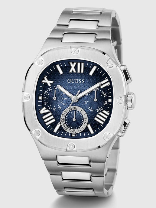 GÛESS Mens Gunmetal Multi-function Watch