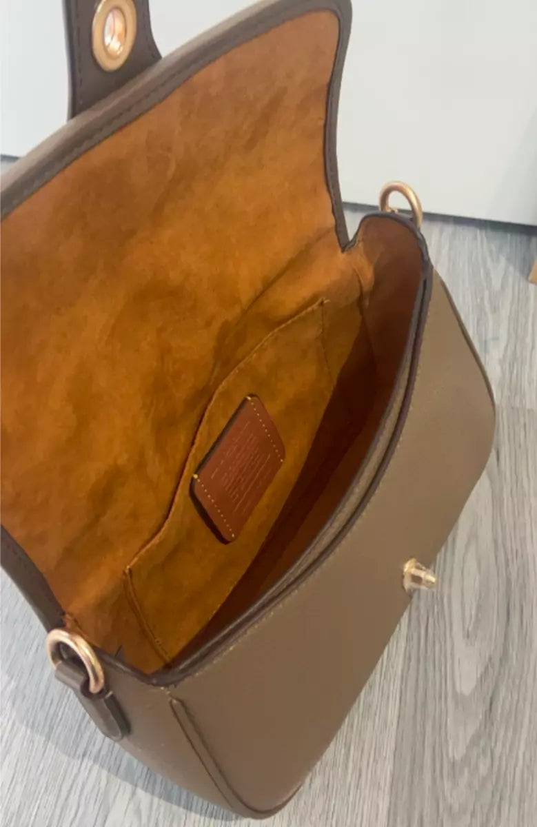 Co@ch Sac bandoulière Hadley Dark Stone CY683 Outlet