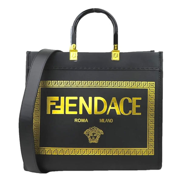 Fêndï x Versace Fendace Convertible Sunshine Shopper