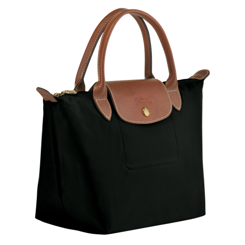 Sac à main S Le Pliage 
Toile recyclée - Noir