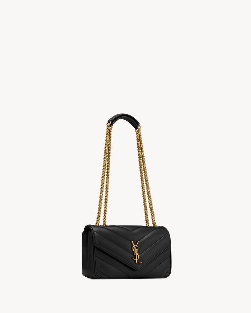 YSL LOULOU SMALL  MATELASSÉ
NOIR