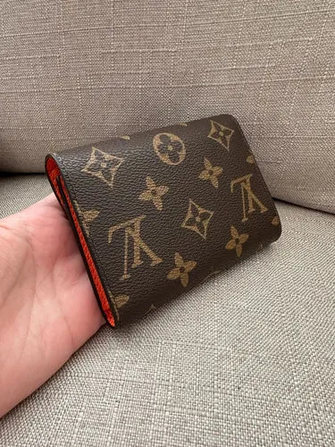 LV Portefeuille Roselle - Marron et orange