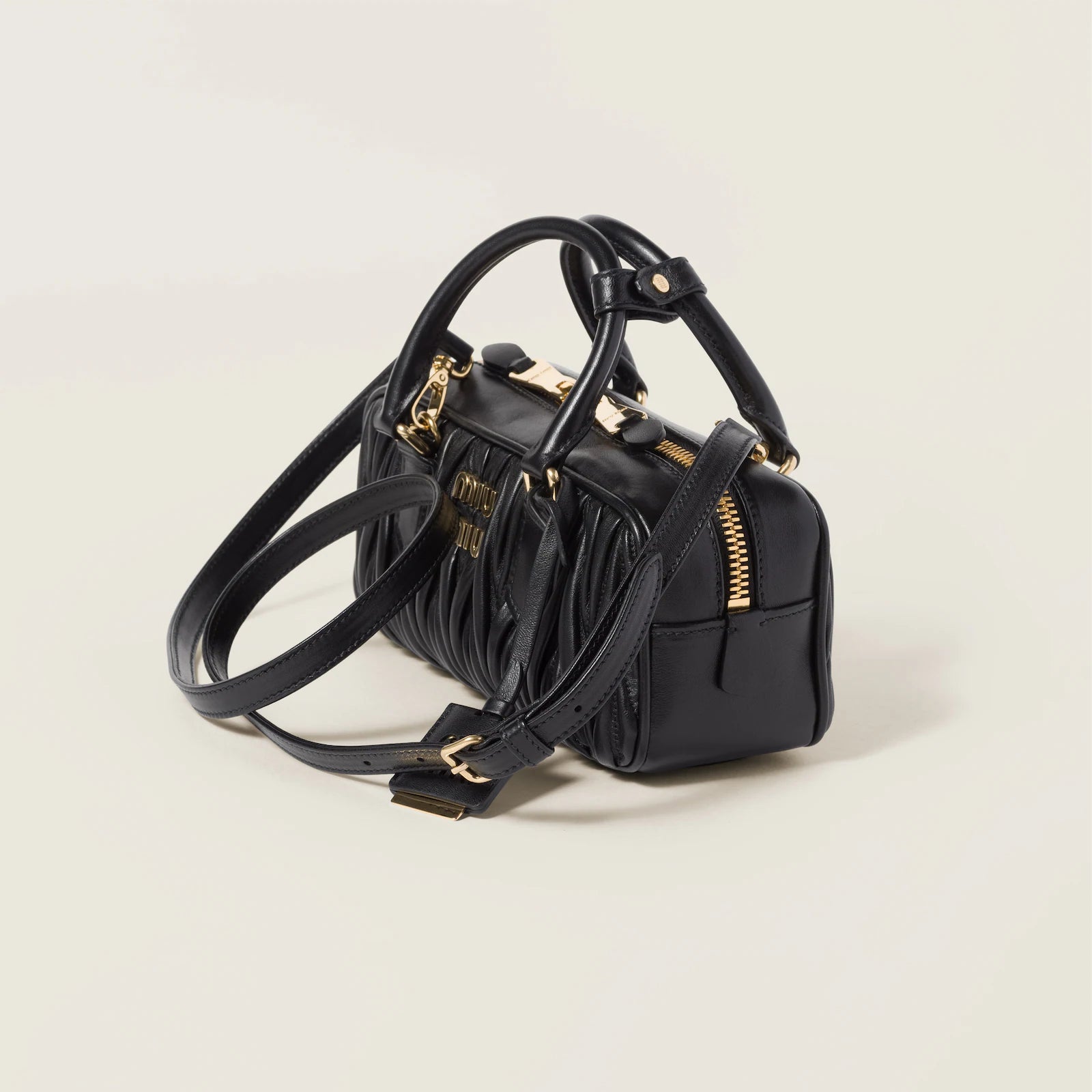 MIÛ MIÜ Sac Arcadie nappa matelassé
