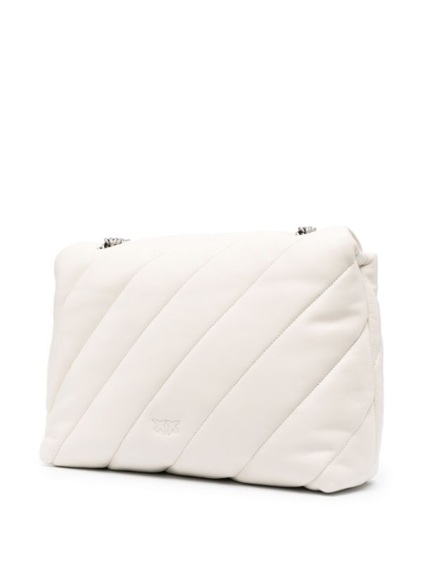 PÏNKÔ 
sac porté épaule Love à design matelassé