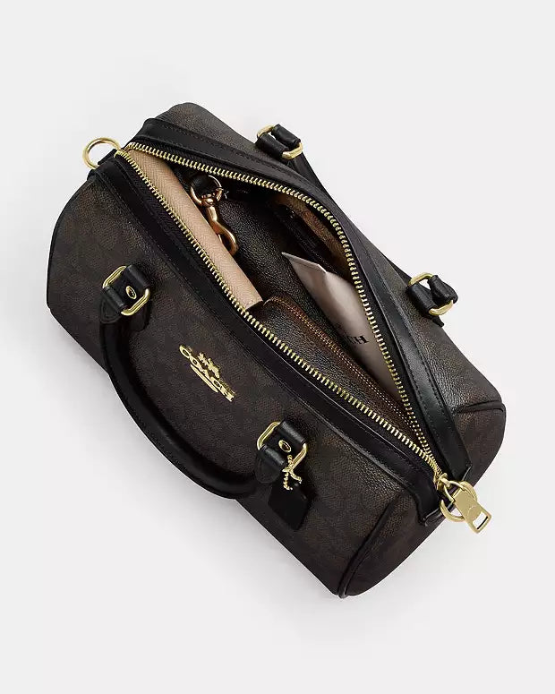 Co@ch Sac Satchel Rowan En Toile Exclusive