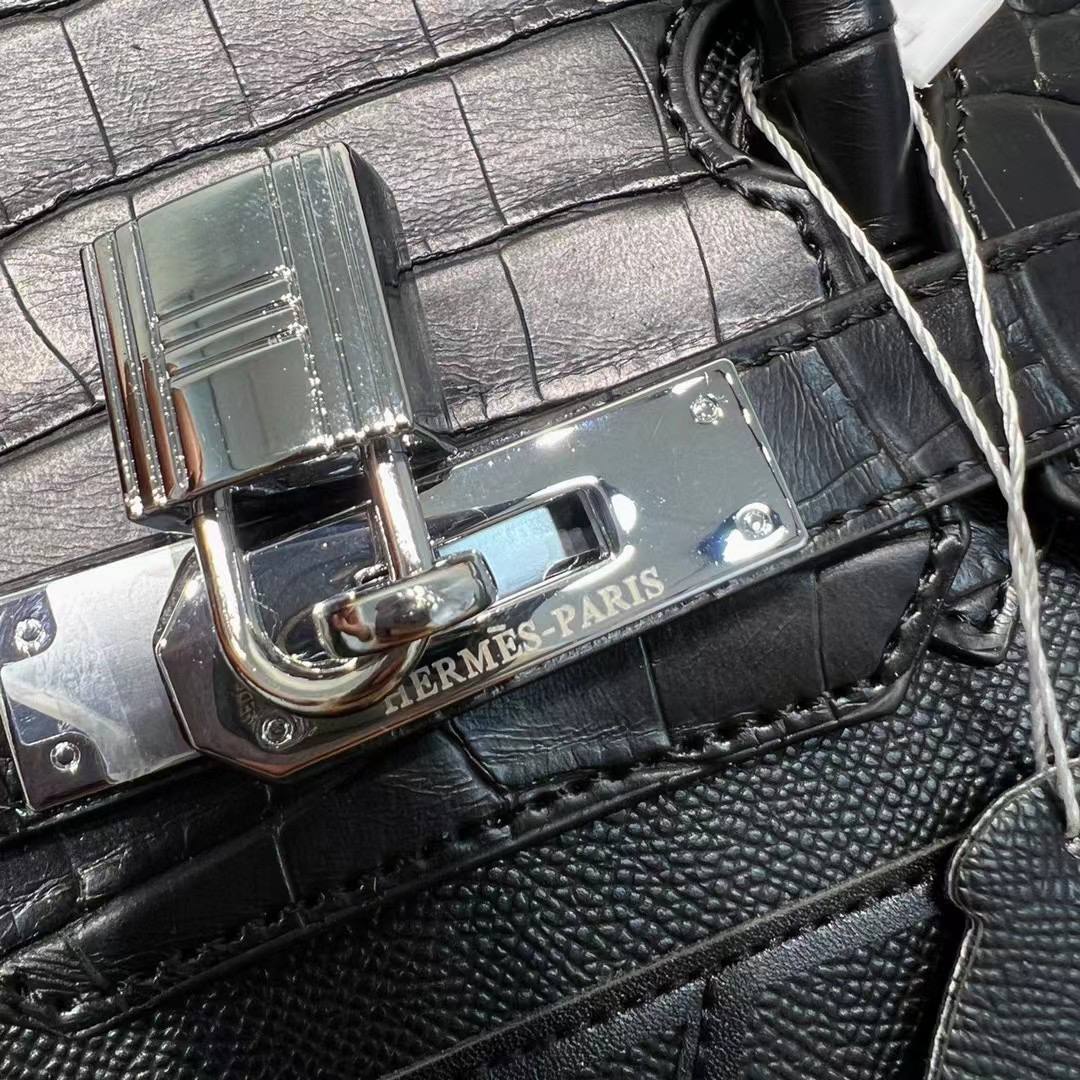 HRMS  ALLIGATOR SAC FAUBOURG BIRKIN SIZE 20
