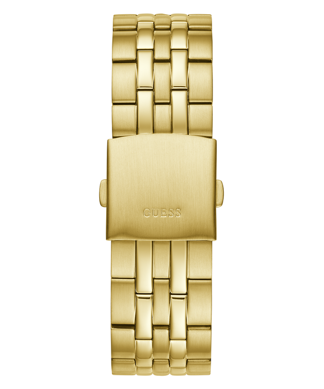GUESS Mens Gold Tone Day/Date Watch