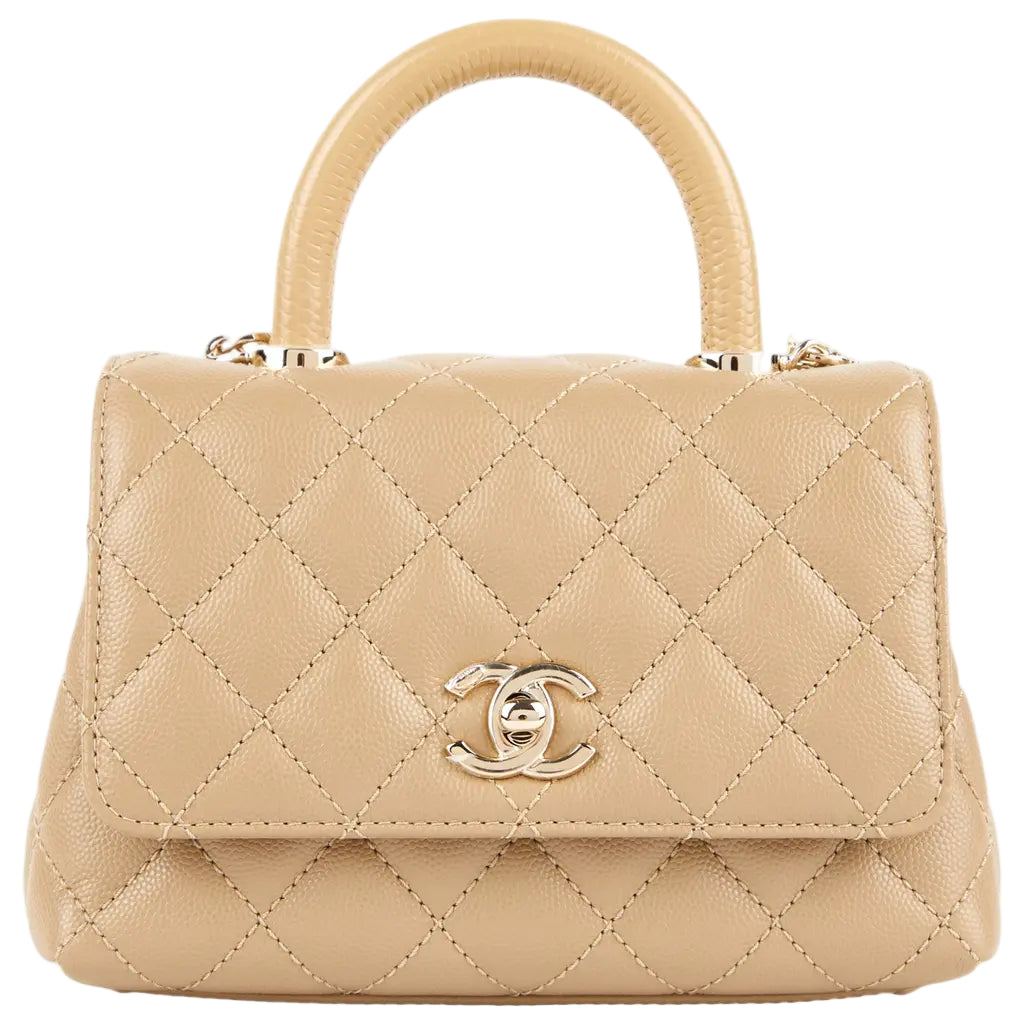 Ch@nel
Coco Handle Sac à main
Beige