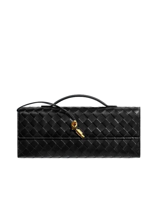 Bottega Veneta pochette longue marron Andiamo