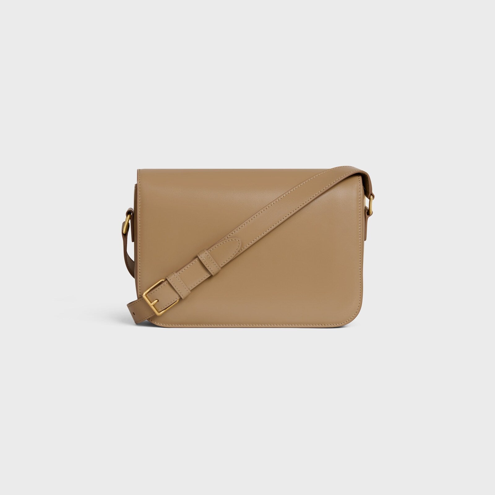 Cêlinë CLASSIQUE TRIOMPHE BAG IN shiny calfskin