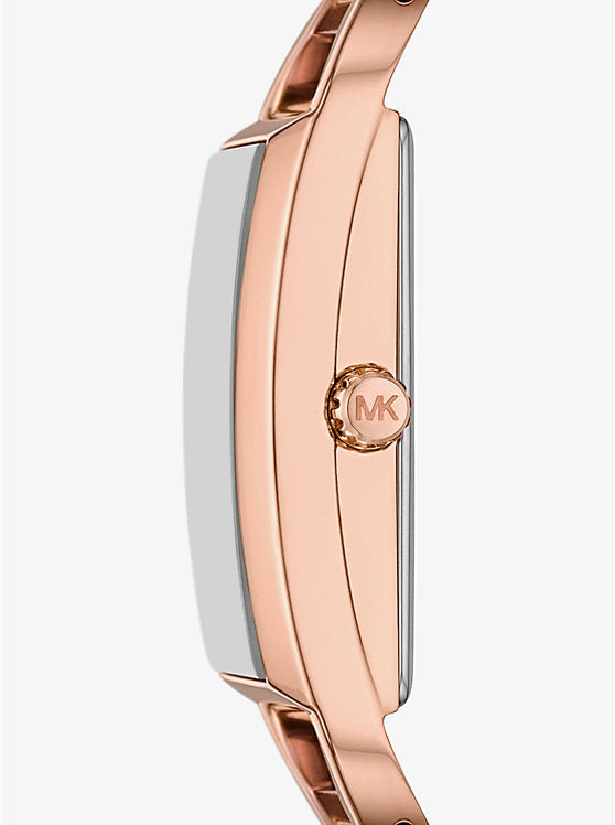 Michael Kors
Montre-bracelet miniature Empire de ton or rose à pavé