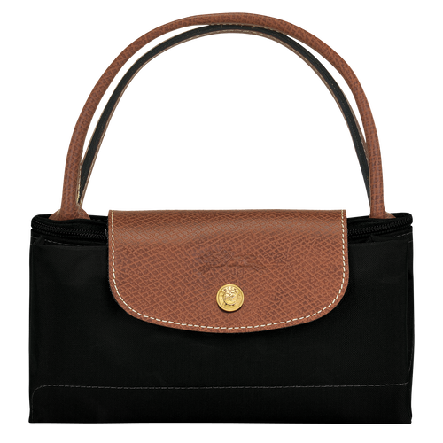 Sac à main S Le Pliage 
Toile recyclée - Noir