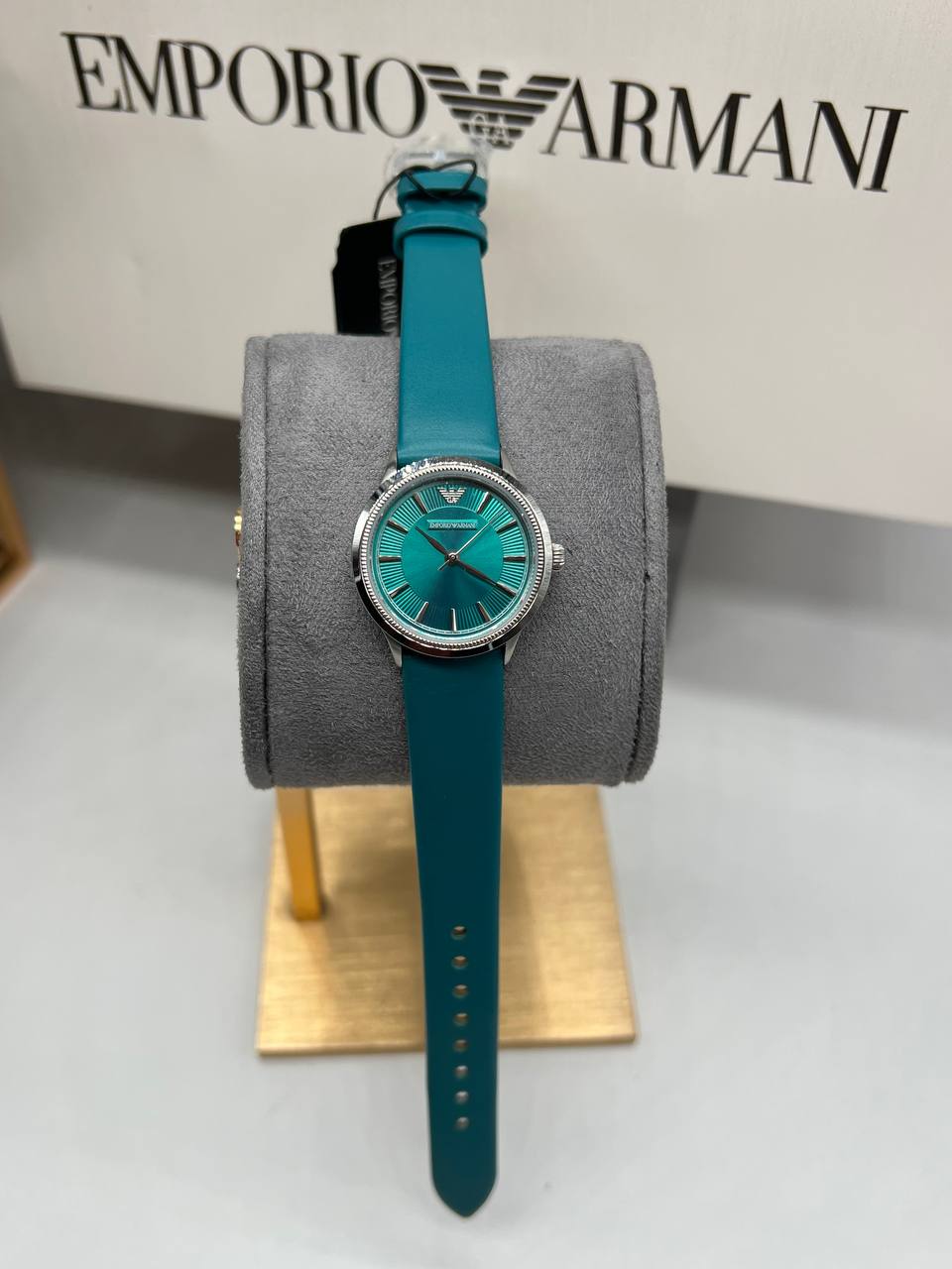 Emporio Armani Alpha XSmall Blue Dial Ladies Watch - AR1804