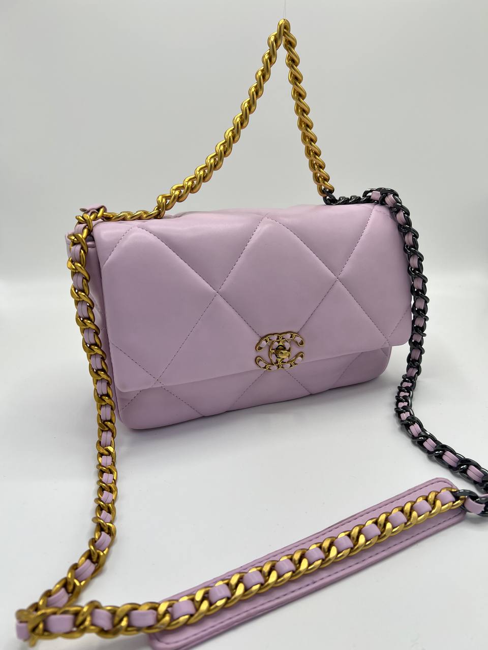 Ch@nel Purple CC 19 Small Bag