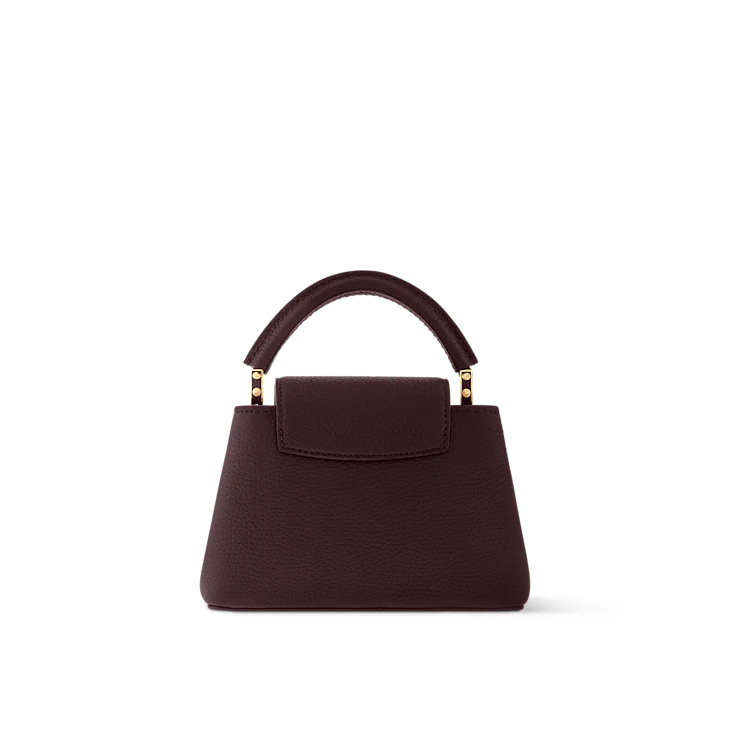 LV Sac Capucines Mini en cuir