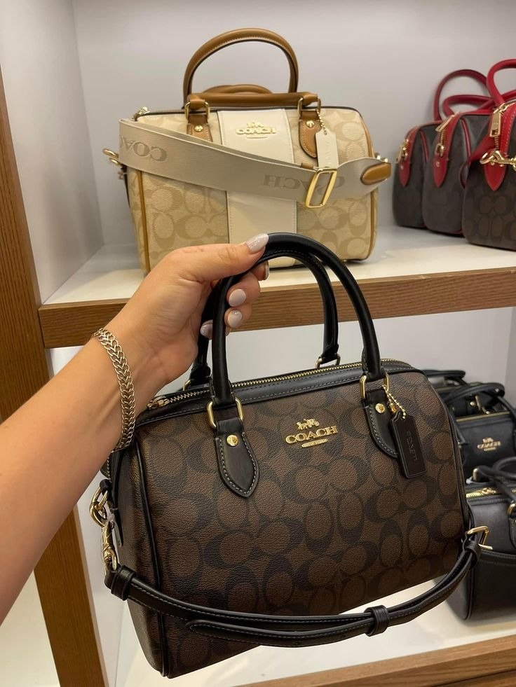 Co@ch Sac Satchel Rowan En Toile Exclusive
