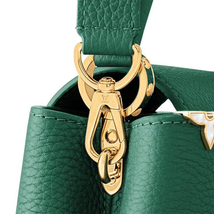 LV Sac Capucines Mini En cuir