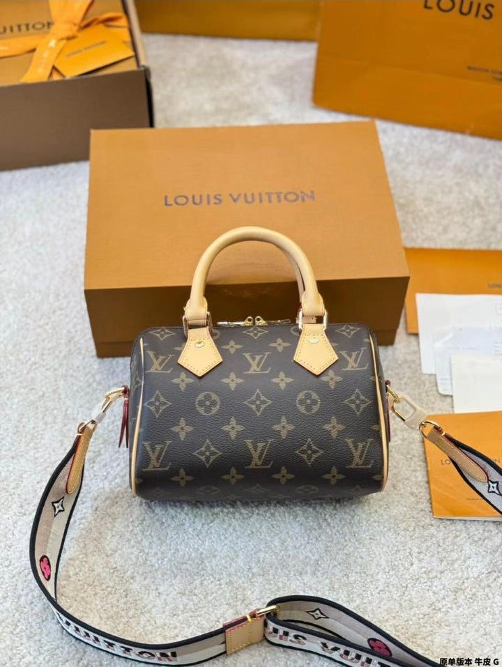 Sac Speedy Bandoulière 20 en cuir