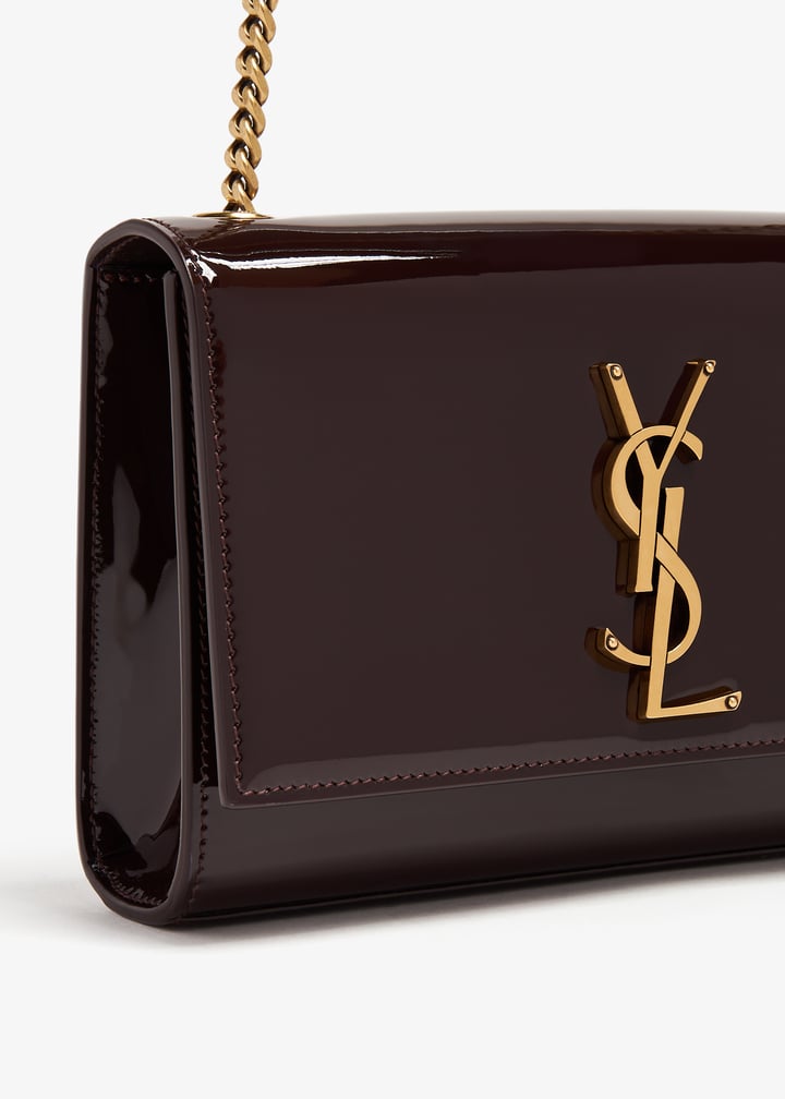 S@int L@urent Petit sac à bandoulière Kate de  « Chocolat épicé »