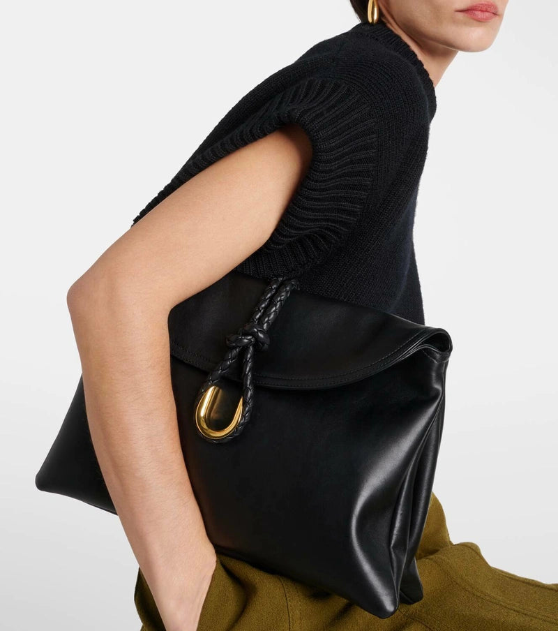 Sac bandoulière Liberta Medium en cuir Bottega Veneta