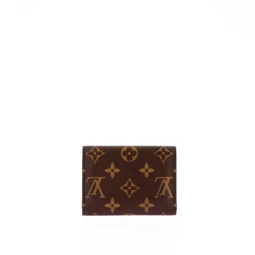 LV Porte-monnaie Louis Vuitton Toile enduite Monogramme Marron