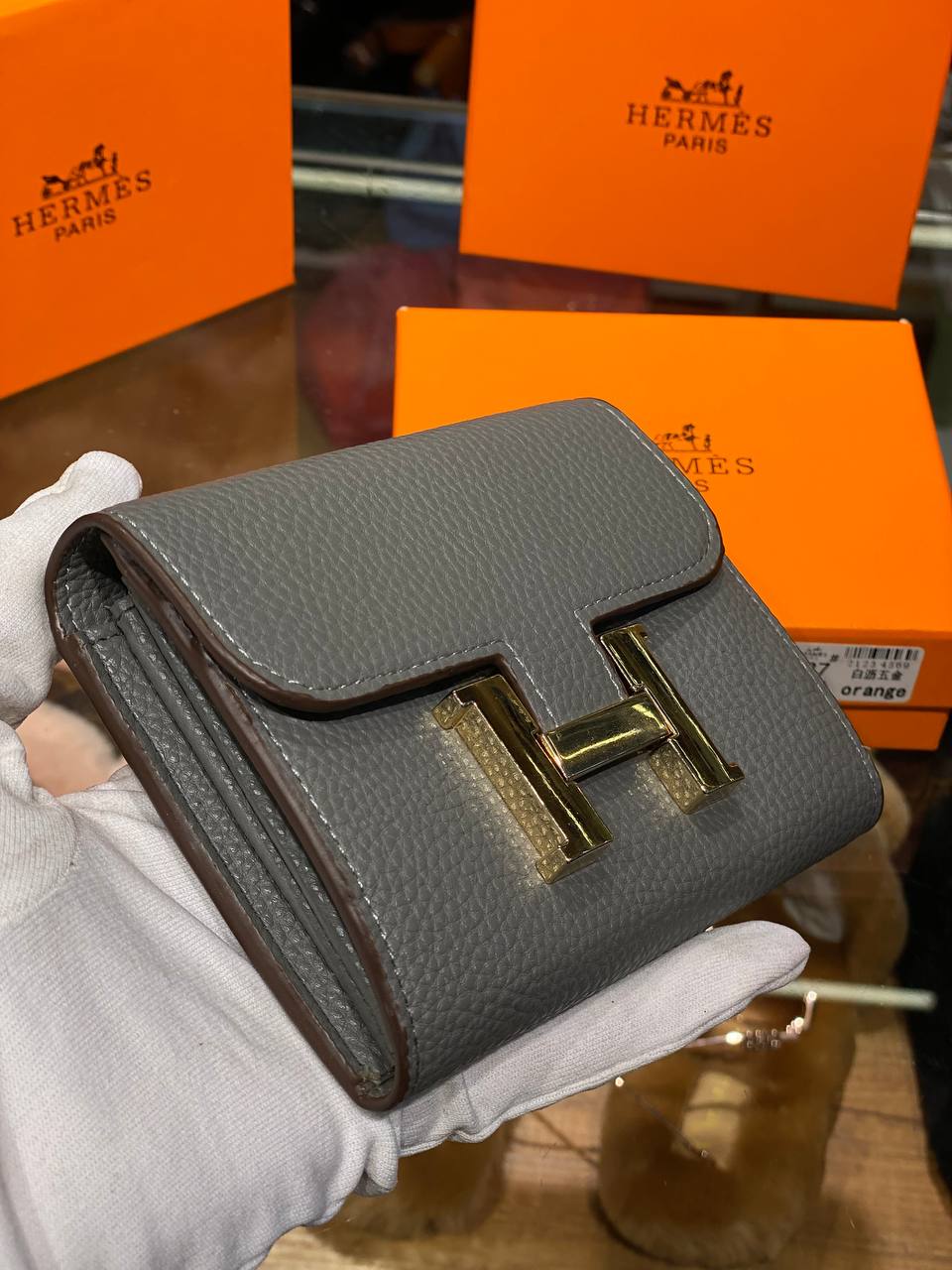 HRMS Constance Slim wallet