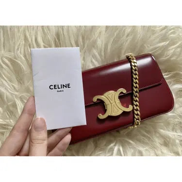Cêlinë SHOULDER BAG CLAUDE AVEC CHAINE lézard
