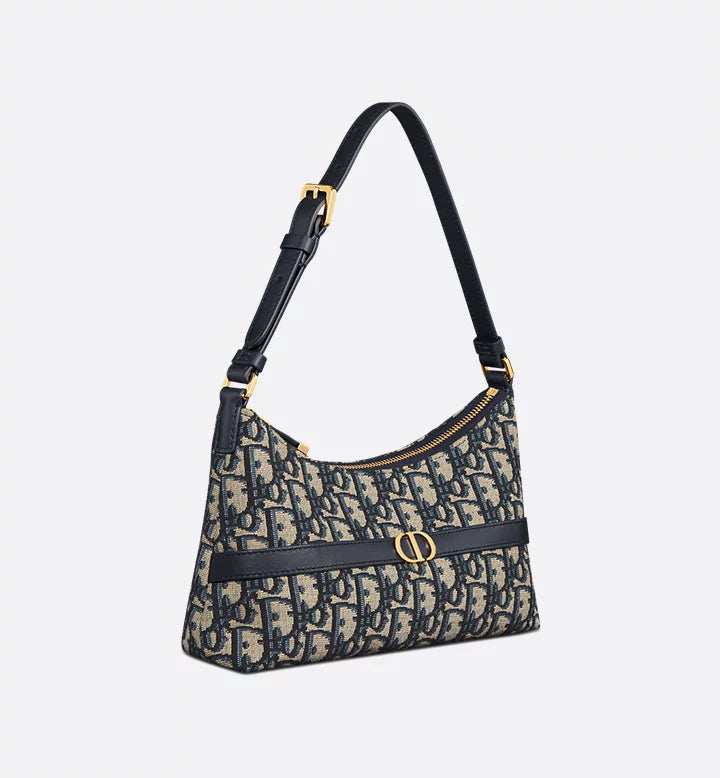 Di*r Mini sac Cigale 30 Montaigne
Toile jacquard Dior Oblique bleu