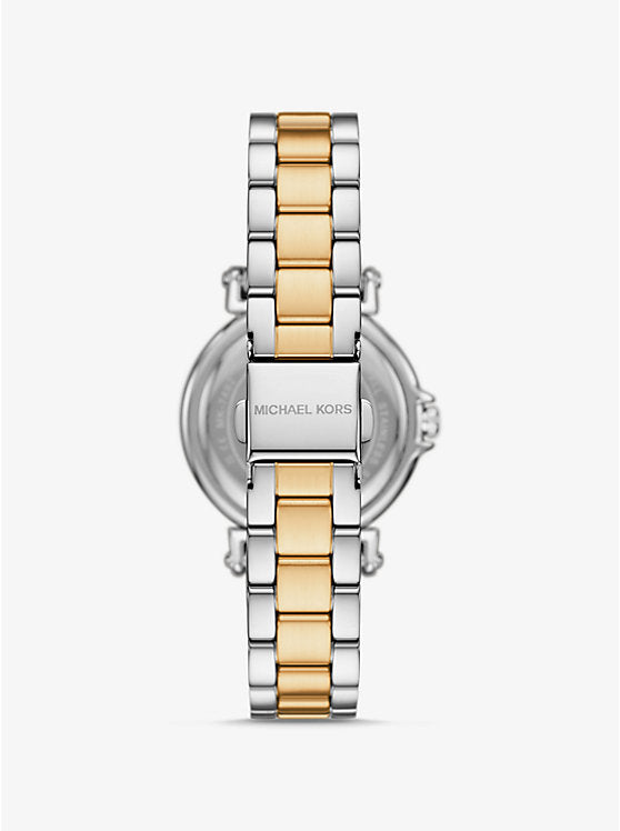 Mich@el Kors
Mini montre Maren bicolore avec pierres pavées