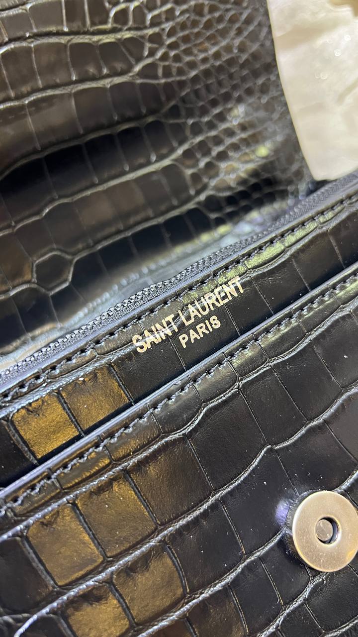 S@int L@urent
2013-2024 Medium Croc Embossed